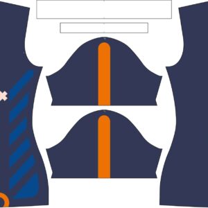 Bernardinus sportshirt BSM meisjes (getailleerd)