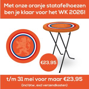 Statafeltops Oranje